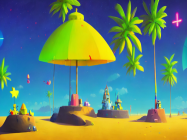 Amazing Summer day designs - AI Generated